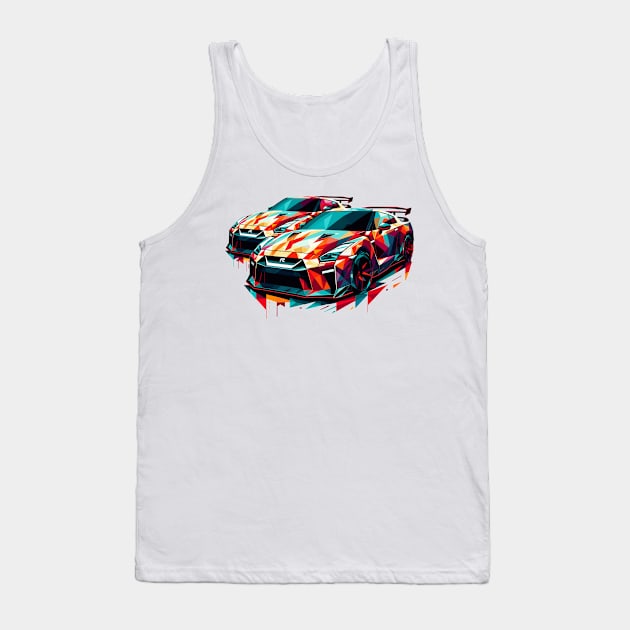 Nissan GT-R Tank Top by Vehicles-Art